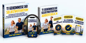 komplettes-kurspaket-selbstmotivation-ohne-text Kompositbild Produkte für 11 Geheimnisse der Selbstmotivation